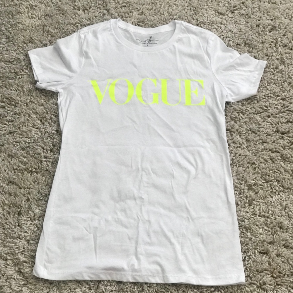 Vogue White Tee